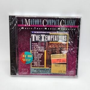 NOS Motown Compact Classic The Temptations 25th Anniversary CD 11 tracks